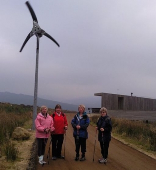  Una de nuestras excursiones para caminar 